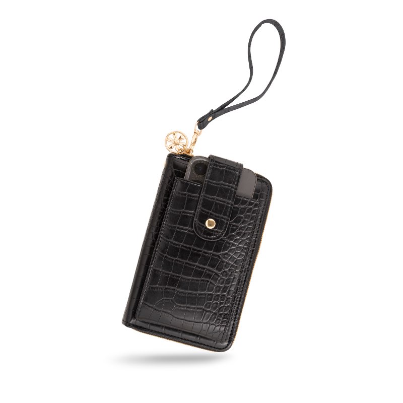 Women's Compact Chic Wallet (black)